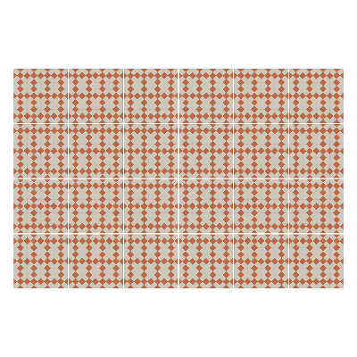 Autocolante gresie si faianta Romburi geometrice într-o grilă