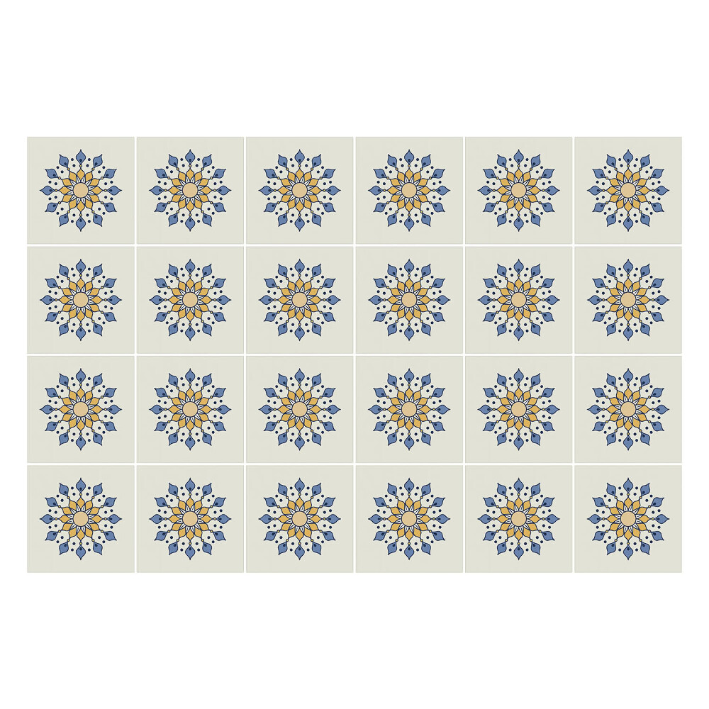 Autocolante gresie Motive florale