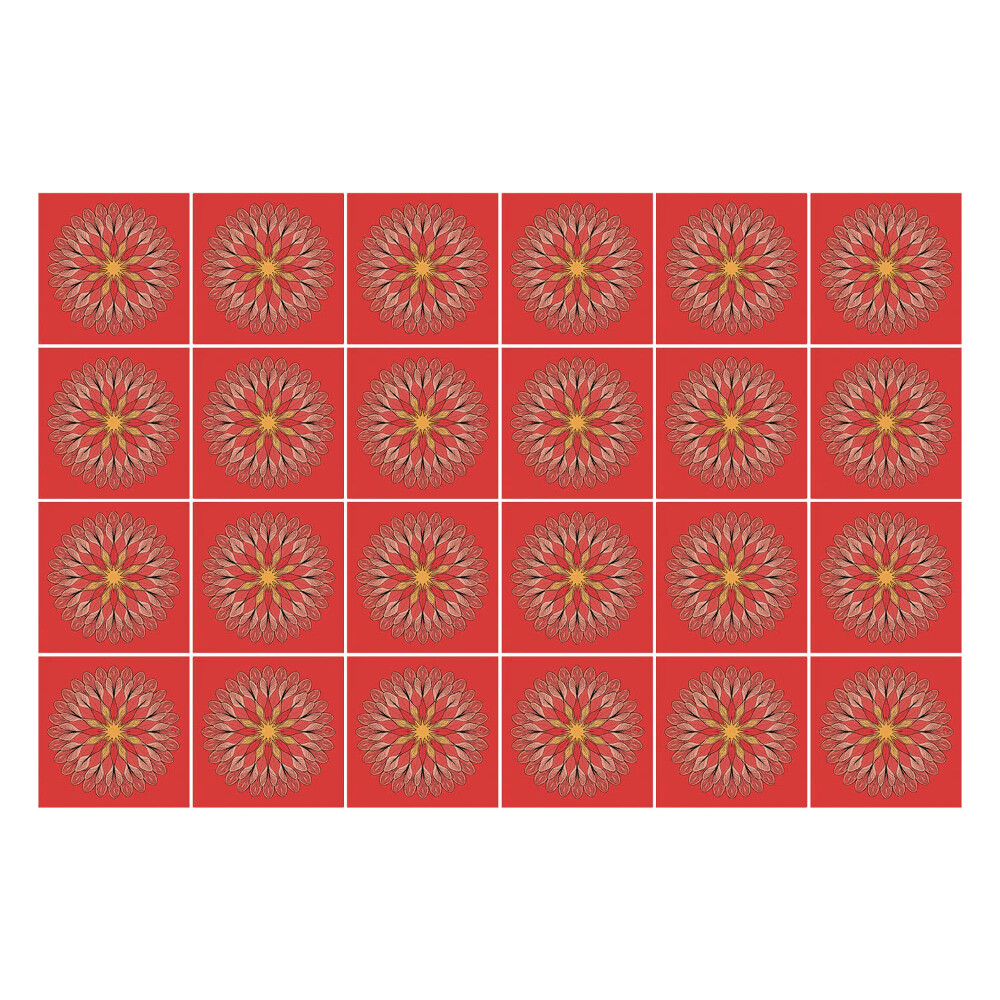 Autocolante gresie Modele florale