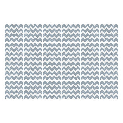 Autocolante gresie si faianta Zig-zaguri orizontale