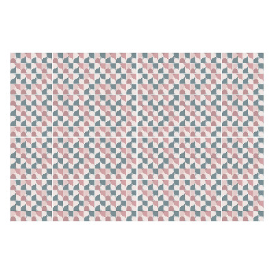 Autocolante pentru gresie Geometrie cu unde