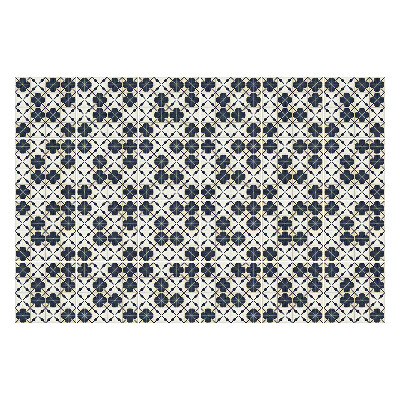 Autocolante gresie Motiv floral într-o plasă