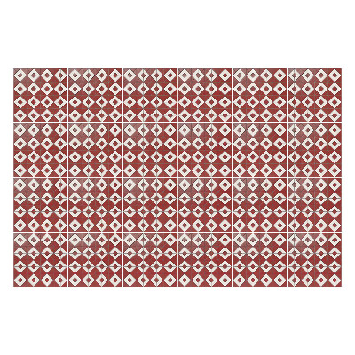 Autocolante pentru gresie Model geometric de podea