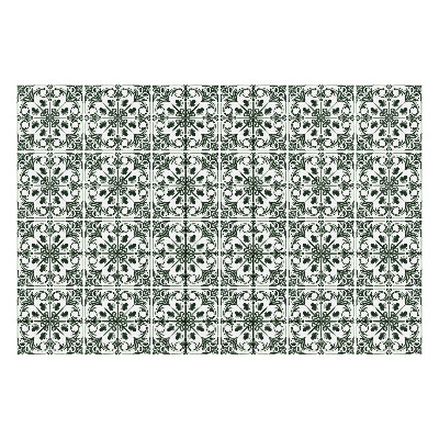 Autocolante gresie Design floral