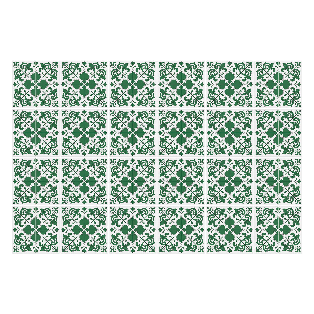 Autocolante gresie si faianta Plăci frumos decorate