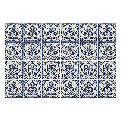 Autocolante gresie Plăci de flori