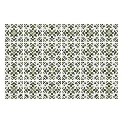 Autocolante pentru gresie Motivul florilor și frunzelor