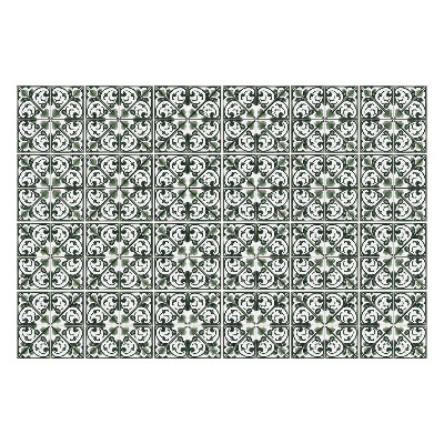 Autocolante gresie si faianta Ornamente vegetale complexe