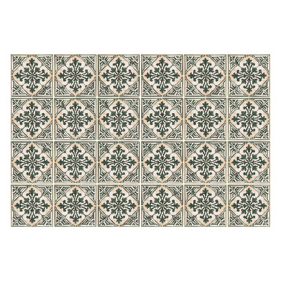 Autocolante gresie Plăci florale