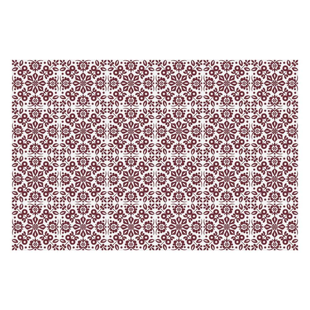 Autocolante gresie Motiv folcloric cu frunze