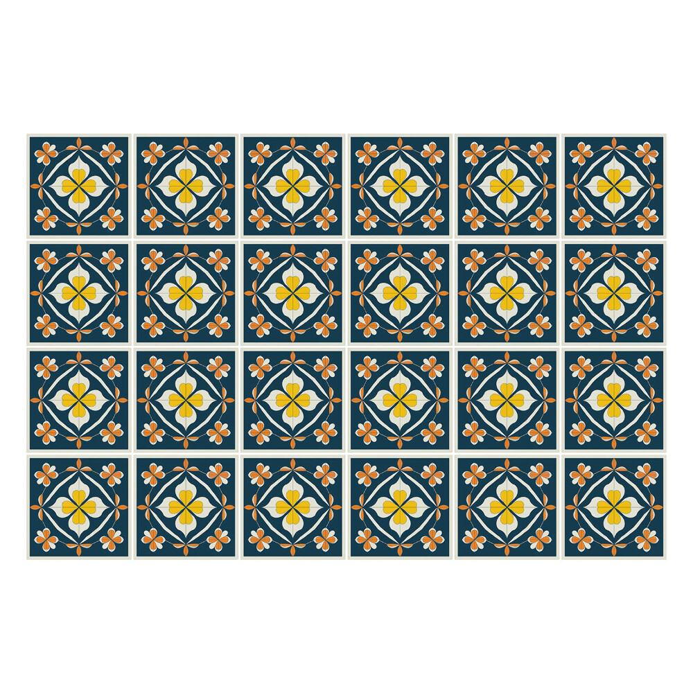 Autocolante pentru gresie Plăci expresive