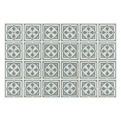 Autocolante pentru gresie Ornamente geometrice în pătrate