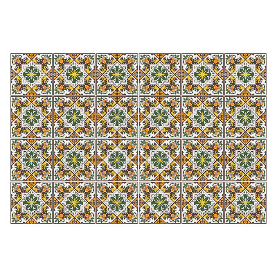 Autocolante gresie Plăci bogat decorate