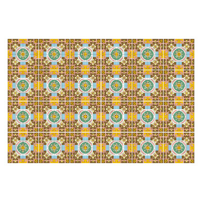 Autocolante pentru gresie Model obișnuit de plăci