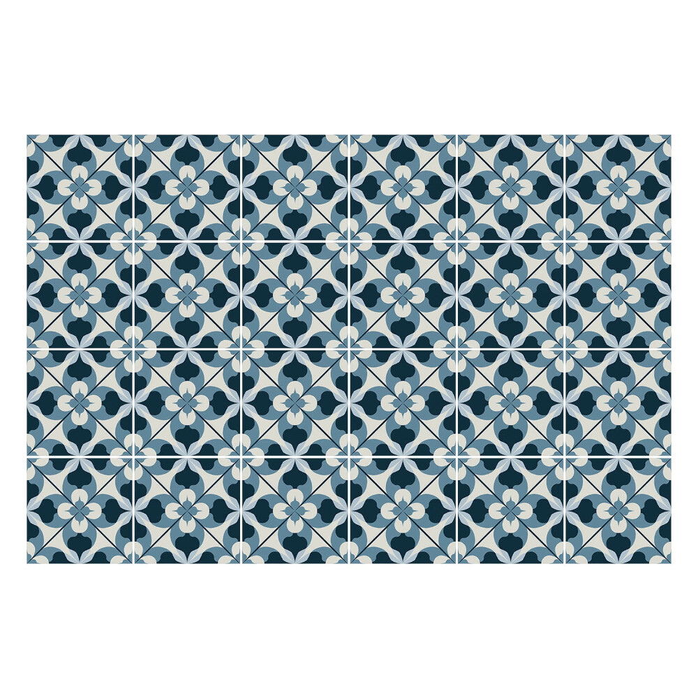 Autocolante pentru gresie Model geometric