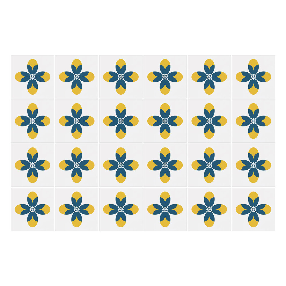 Autocolante gresie si faianta Plăci decorate interesant