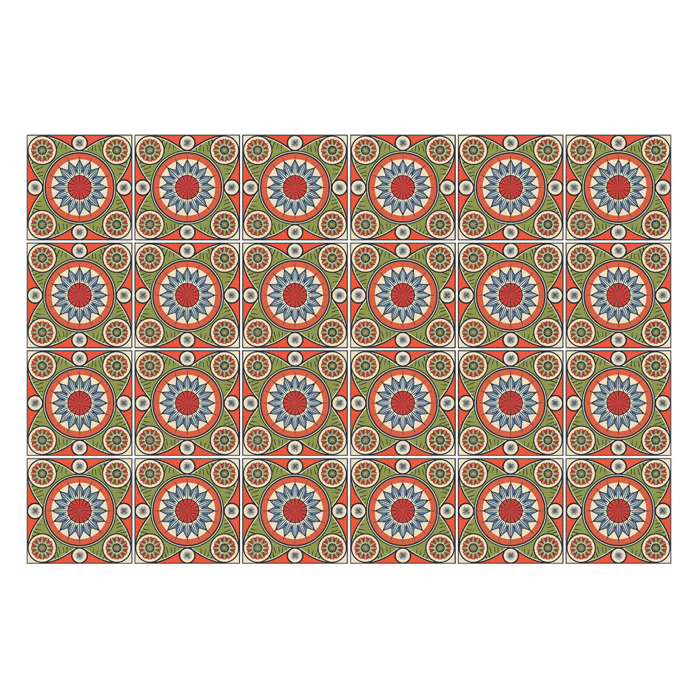 Autocolante gresie si faianta Modele retro interesante