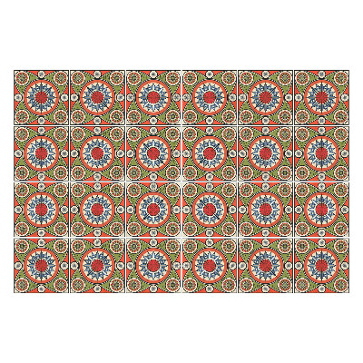 Autocolante gresie si faianta Modele retro interesante