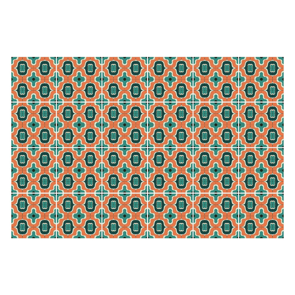 Autocolante gresie si faianta Model retro vintage