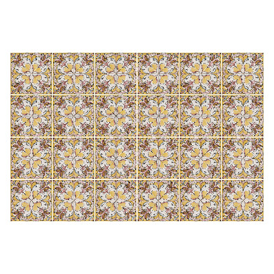 Autocolante gresie si faianta Motive florale