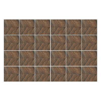 Autocolante gresie si faianta Os de hering din lemn