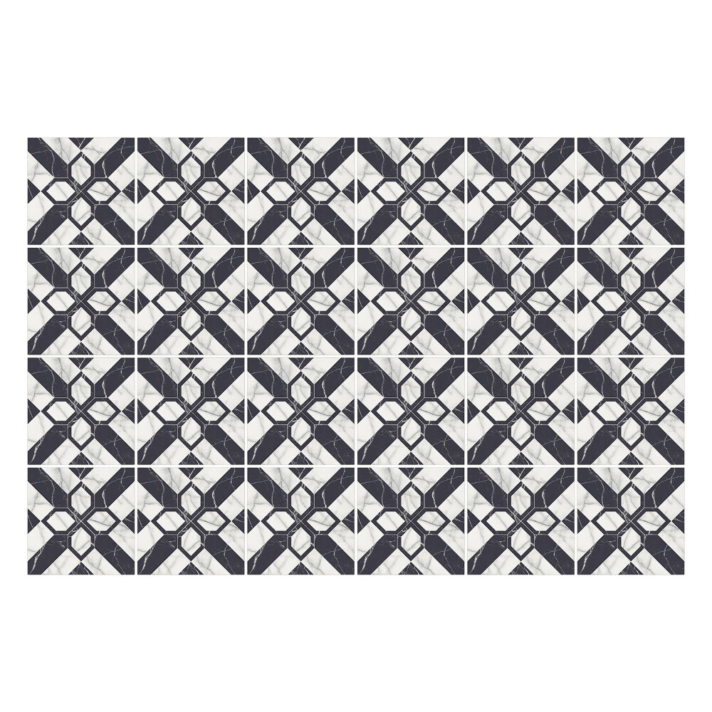 Autocolante pentru gresie Model obișnuit de marmură