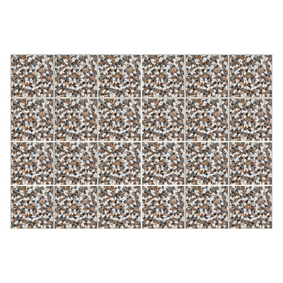 Autocolante gresie Motive geometrice în mozaic