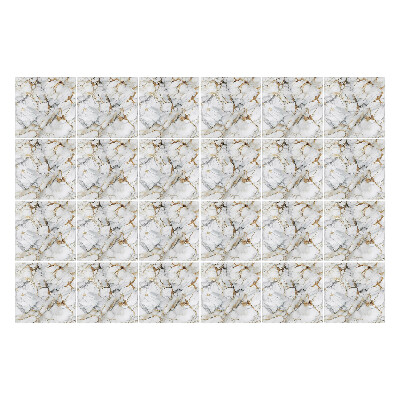 Autocolante pentru gresie Structură elegantă din marmură