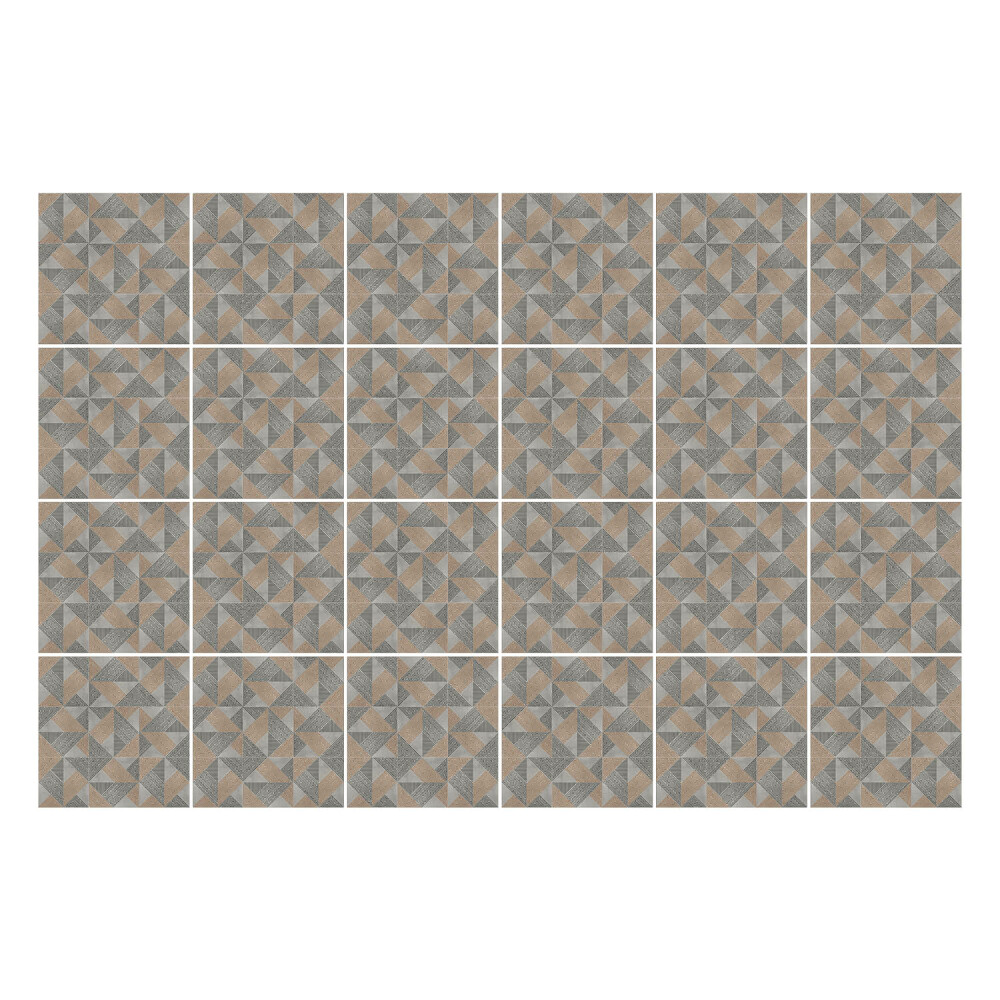 Autocolante gresie Triunghiuri geometrice