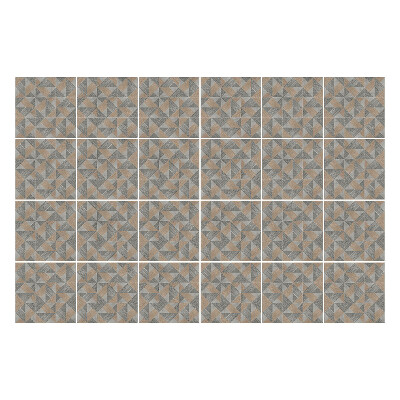 Autocolante gresie Triunghiuri geometrice