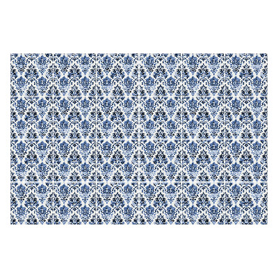 Autocolante pentru gresie Ornament floral clasic