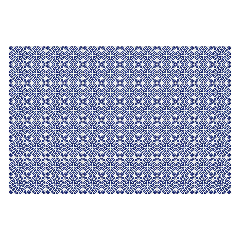 Autocolante gresie Ornamente florale într-o plasă