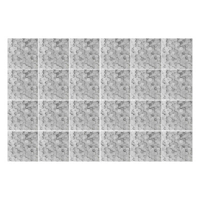 Autocolante gresie si faianta Structuri hexagonale