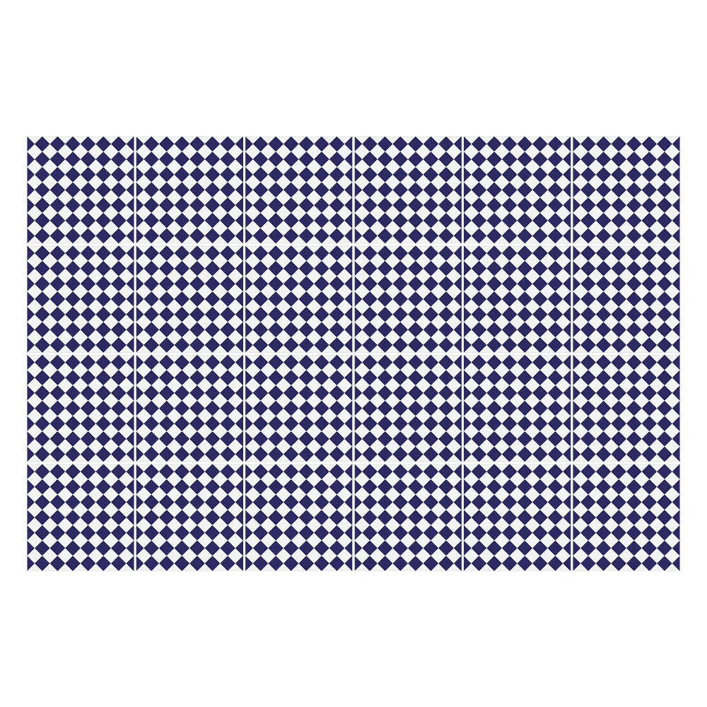 Autocolante gresie si faianta Plasă de grilă diamantată