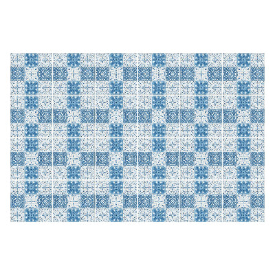 Autocolante pentru gresie Plăci albastre