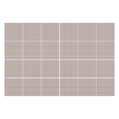 Autocolante gresie si faianta Bambus tern într-o plasă