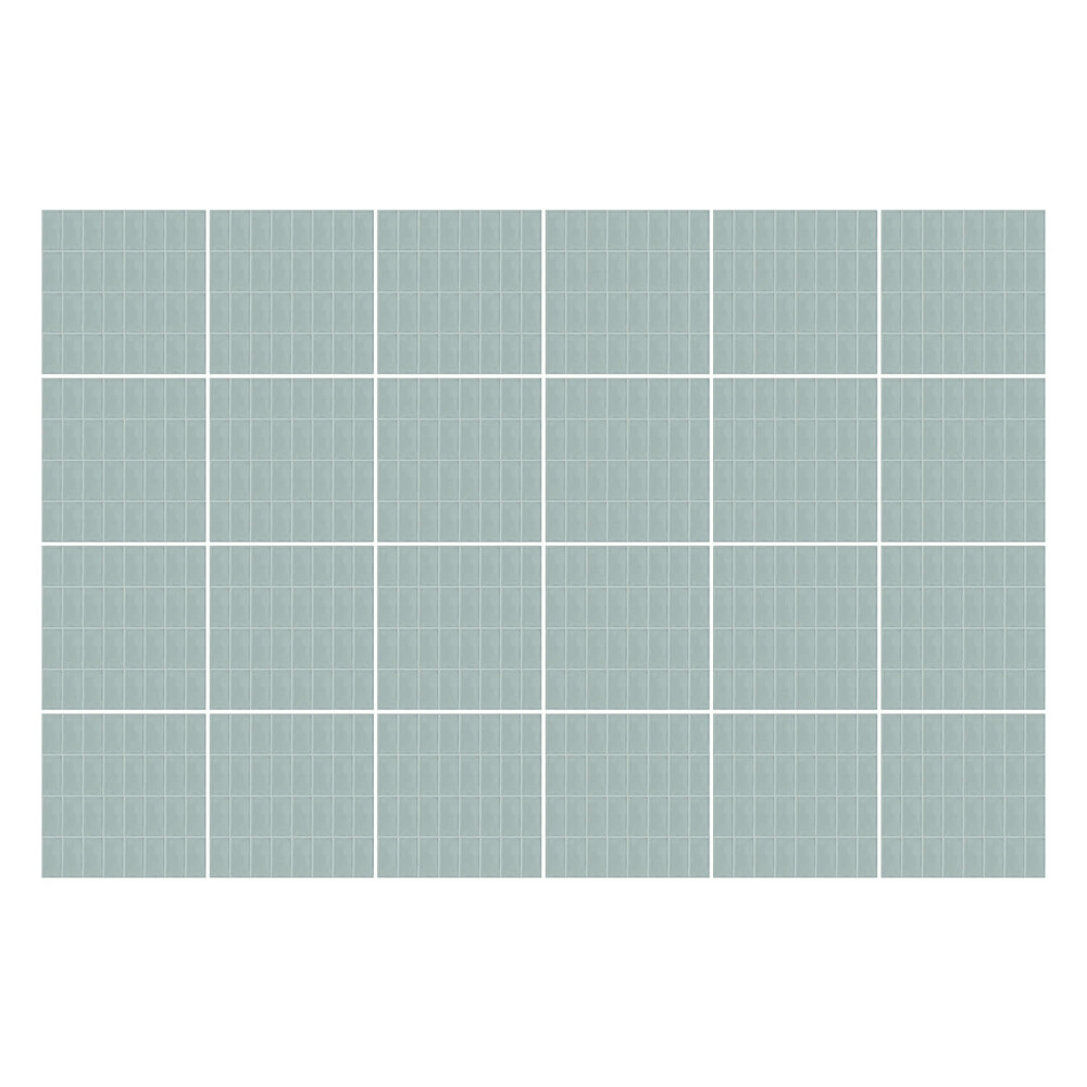 Autocolante pentru gresie Plăci ceramice albastre glazurate