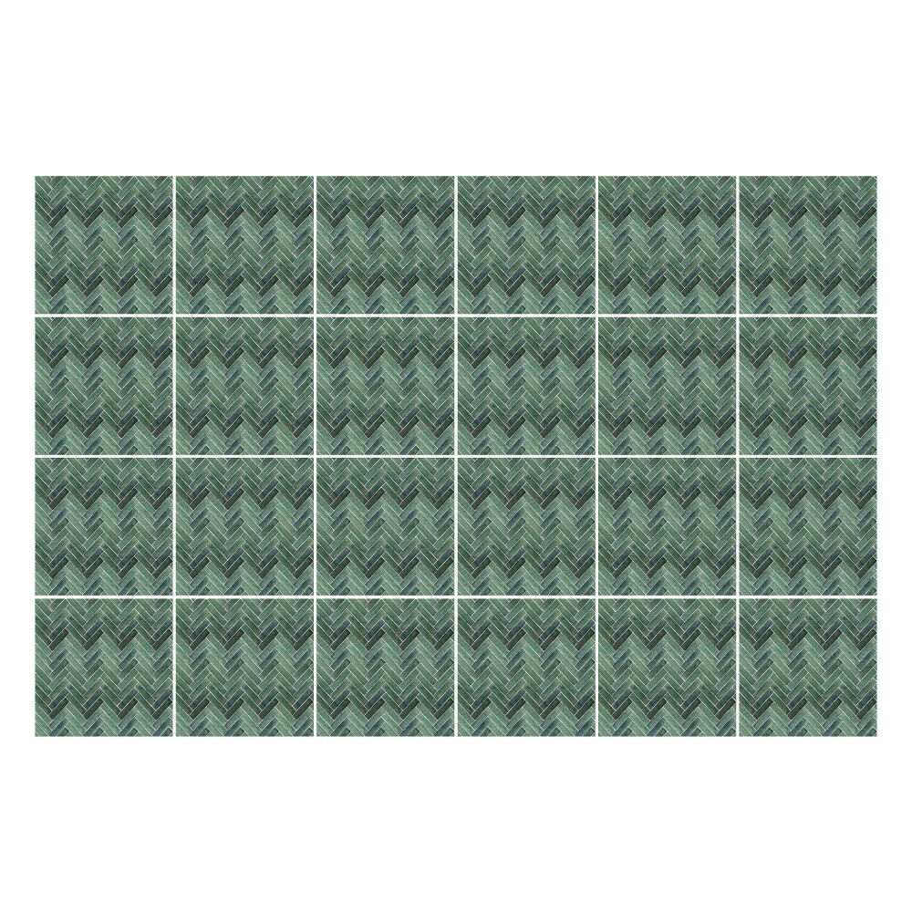 Autocolante gresie si faianta Glazură herringbone