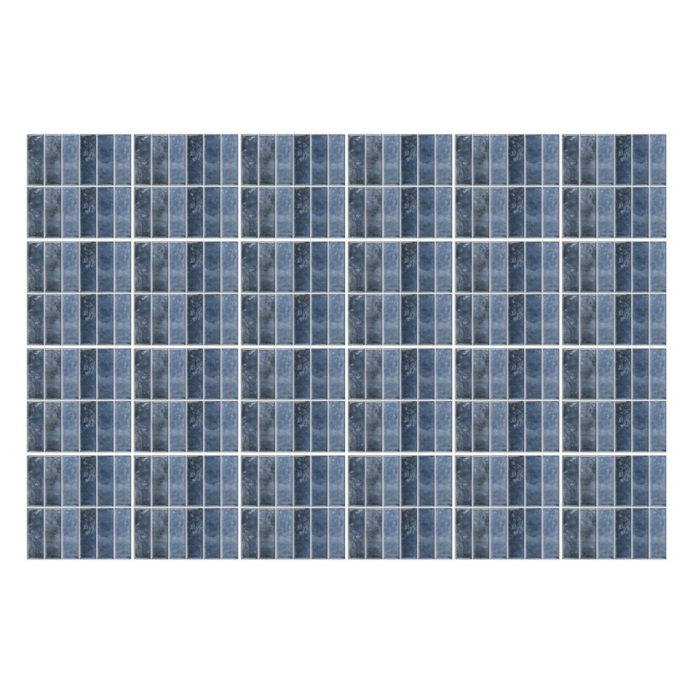 Autocolante pentru gresie Glazură albastră