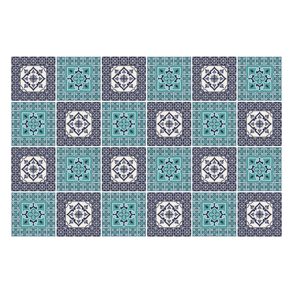 Autocolante pentru gresie plăci decorate spaniole