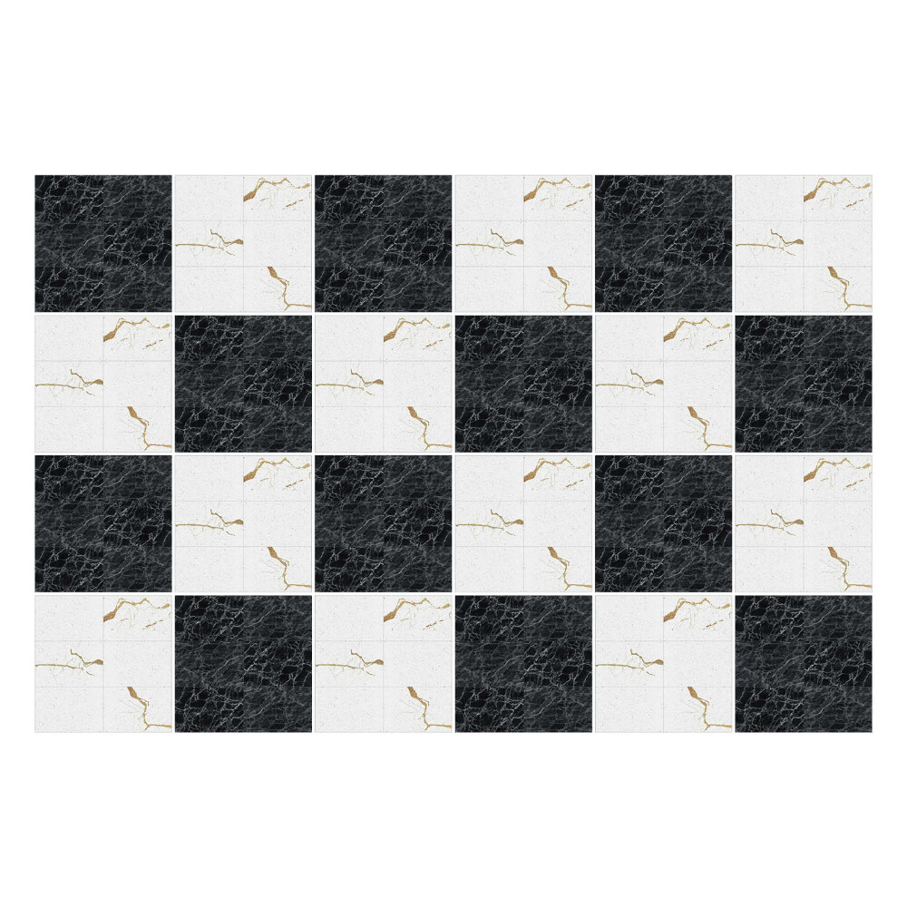 Autocolante gresie si faianta Geometrie în contraste