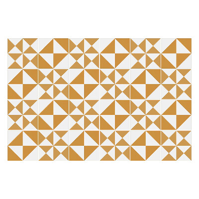 Autocolante gresie Geometria triunghiului