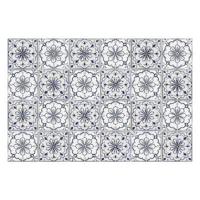 Autocolante gresie si faianta Ornamente florale în mozaic