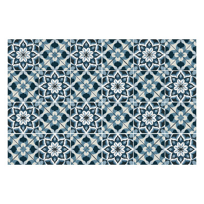 Autocolante gresie si faianta Mandale florale într-o grilă