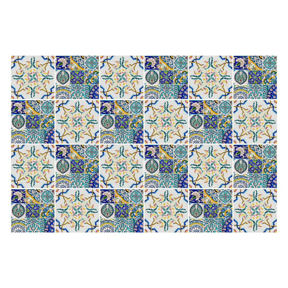 Autocolante gresie si faianta Mozaic retro vintage