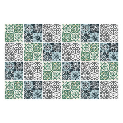 Autocolante pentru gresie Plăci cu model colorat