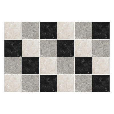 Autocolante gresie Tablă de șah din marmură