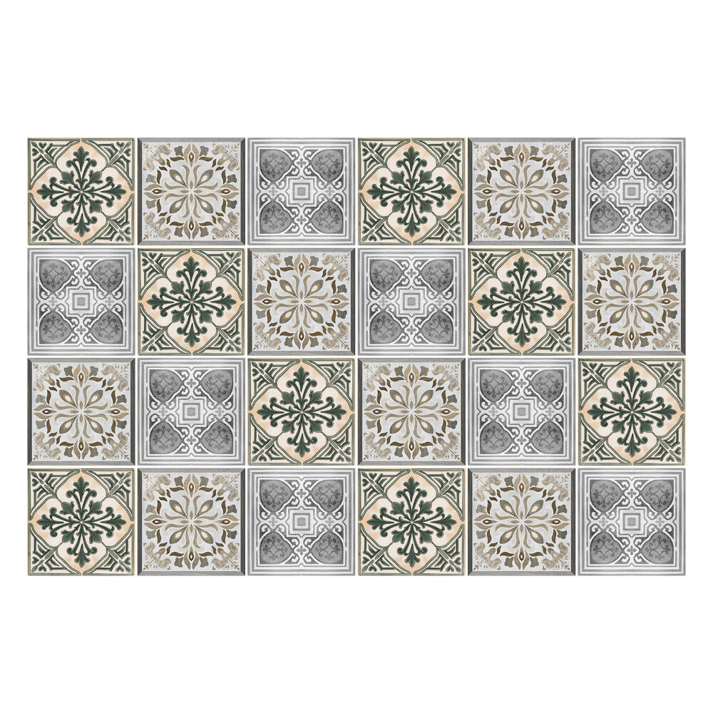 Autocolante gresie si faianta Plăci de mozaic vechi