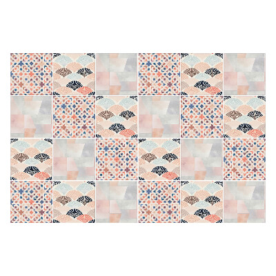 Autocolante pentru gresie Mozaic pastelat de modele