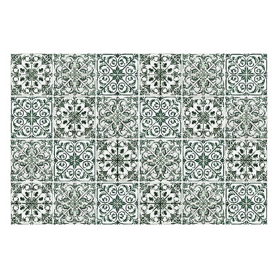 Autocolante gresie si faianta Plăci verzi cu model